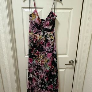 Steve Madden Pink Spaghetti Strap Sundress Maxi